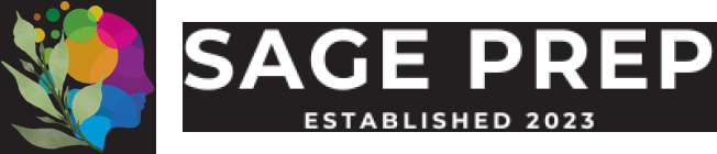 Sage Prep established 2023 logo